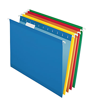 Pendaflex® Premium Reinforced Color Hanging File Folders, Letter