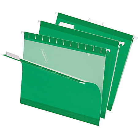 Pendaflex Premium Reinforced Color Hanging File Folders Letter Size