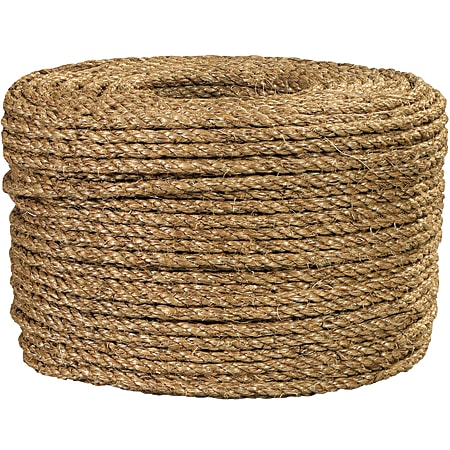 Office Depot® Brand Manila Rope, 1,200 Lb, 3/8" x 600', Manila