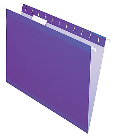 Pendaflex® Premium Reinforced Color Hanging Folders, Letter Size,