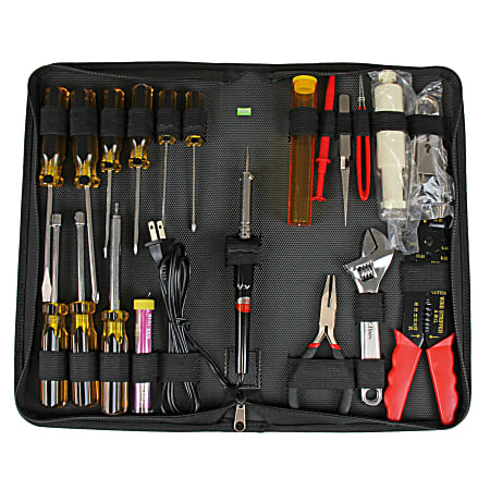 StarTech.com 19 Piece Computer Tool Kit - PC Toolkit in a Zippered Vinyl Casing (CTK500) - Tool kit