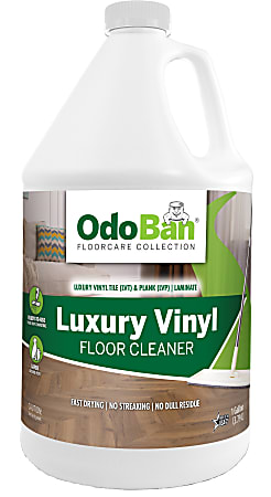 OdoBan Ready-to-Use Luxury Vinyl Floor Cleaner, Unscented, 1 Gallon