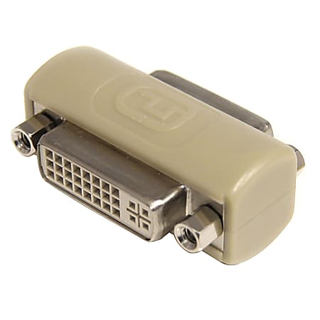 StarTech.com DVI-I Coupler/Gender Changer - F/F - DVI gender changer - DVI-I (F) to DVI-I (F) - GCDVIIFF - GCDVIIFF