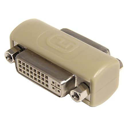 StarTech.com DVI-I Coupler / Gender Changer - F/F - Join two DVI-I cables together to make a longer cable