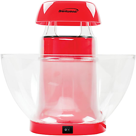 Brentwood Hot Air Popcorn Maker White - Office Depot