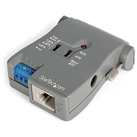 StarTech.com RS-232 to RS485/422 Serial Converter - Transceiver - RS-232 - RS-422 - RS-485 - serial RS-232 - serial RS-422 - serial RS-485 - RJ-11 - terminal block (screw) / 25 pin D-Sub (DB-25)