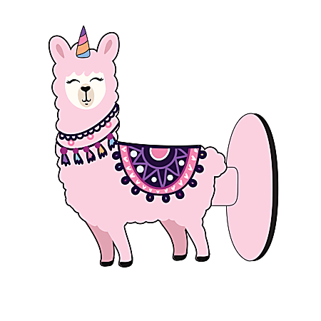 Digital Energy Phone Suction Stand, Llama Corn