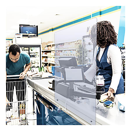 Office depot top desk shields