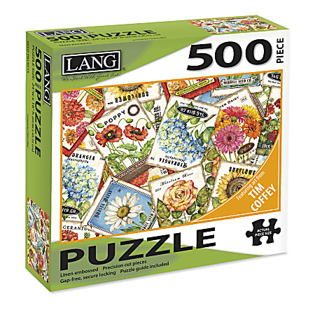 Lang 500-Piece Jigsaw Puzzle, Seed Packets