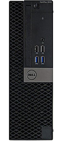 Dell™ Optiplex 3040 SFF Refurbished Desktop, Intel® Core™ i5, 16GB Memory, 512GB Solid State Drive, Windows® 10, RF610815