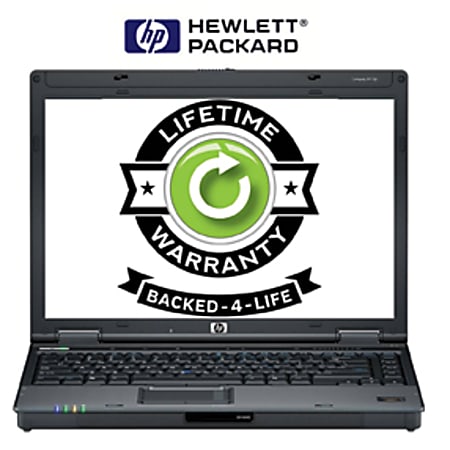 HP Compaq 1.8 Refurbished Laptop, 14" Screen, Intel® Core™2 Duo, 2GB Memory, 100GB Hard Drive, Windows® 7