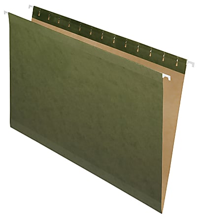 Pendaflex® Premium Reinforced Hanging File Folders, Legal Size, Standard Green, Pack Of 25 Folders