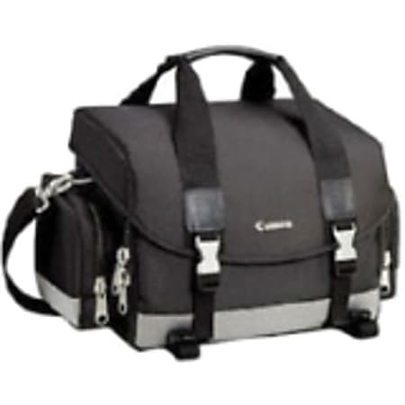 Canon 100-DG Digital Gadget Camera Bag - Top-loading - Detachable Shoulder Strap, Handle - Nylon - Black