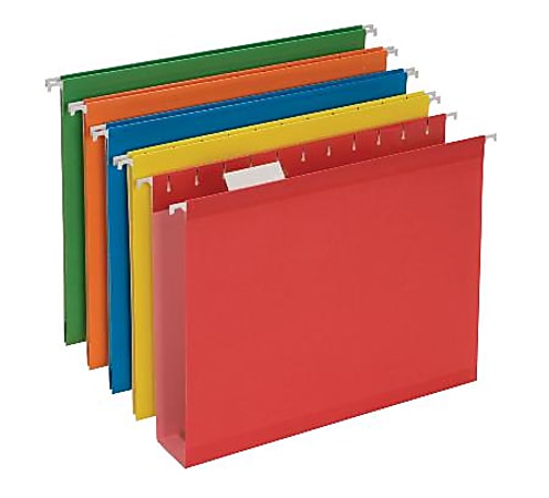 Pendaflex® Premium Reinforced Color Extra-Capacity Hanging Folders, Letter Size, Assorted Colors (No Color Choice), Pack Of 25