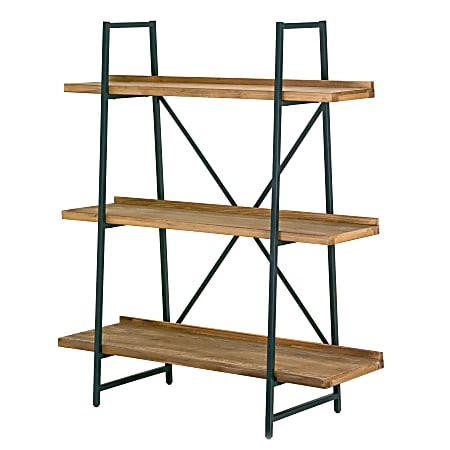 Glamour Home Ailis 56"H Bookcase, Brown