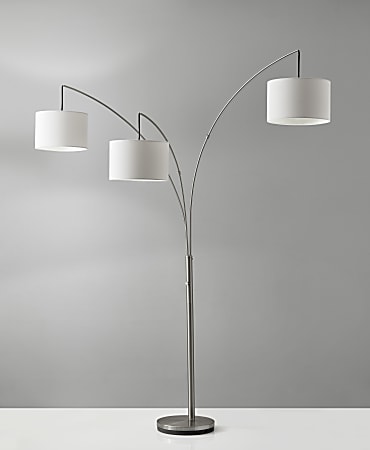 Adesso trinity arc cheap floor lamp