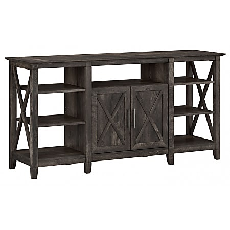 Bush furniture key west tall tv stand for clearance 65 inch tv