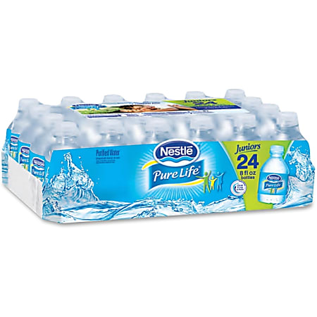 Nestlé® Pure Life® Purified Bottled Water, 8 Oz., Pack Of 24