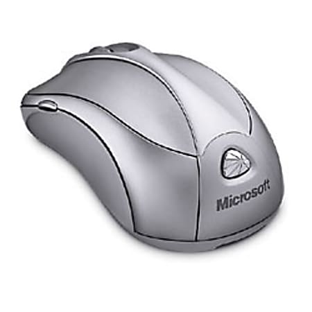 Microsoft® Wireless Notebook Laser Mouse 6000, Moonlite Silver