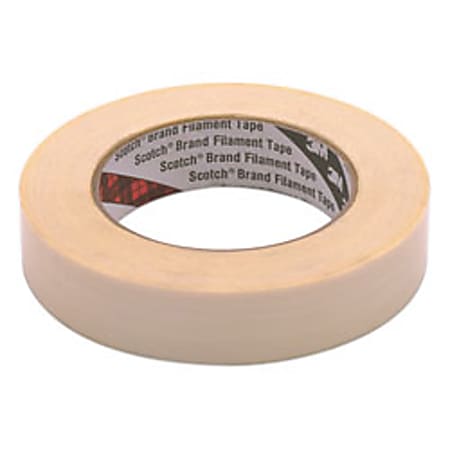 3M® 8932 Strapping Tape, 1/2" x 60 Yd., Clear, Case Of 72