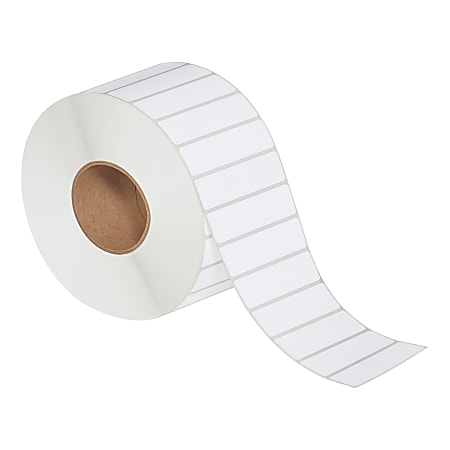 Partners Brand Direct Thermal Labels, THL151, Rectangle, 4" x 1", White, Pack Of 4 Rolls