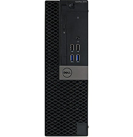 Dell™ Optiplex 3040 Refurbished Desktop PC, Intel® Core™ i5, 8GB Memory, 256GB Solid State Drive, Windows® 10, OD1-0261