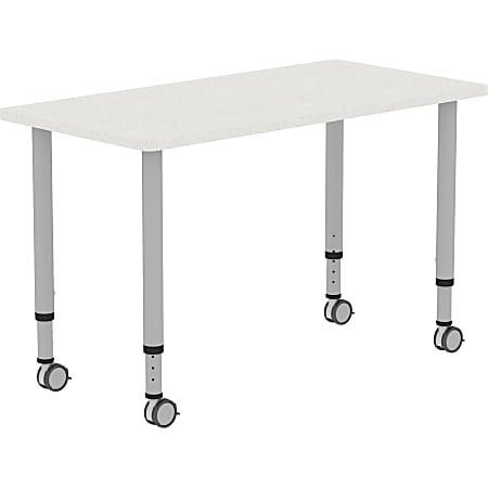 Lorell Attune-adjustable Multipurpose Rectangular Table -  - 69581