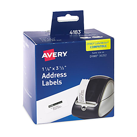 Avery 4183 Thermal Address Labels - Office Depot