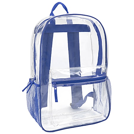 Mens on sale clear backpack