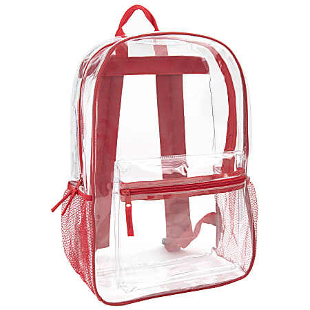 Clear backpacks walmart sale