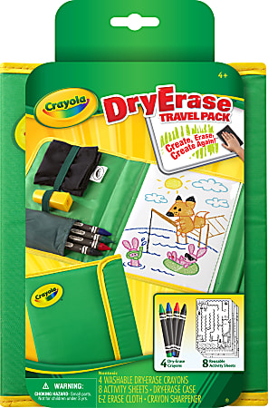 Crayola® Dry-Erase Travel Pack