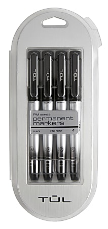 BIC Ecolutions Permanent Markers Fine Point 51percent Recycled Silver  Barrels Assorted Ink Pack Of 12 Markers - Office Depot