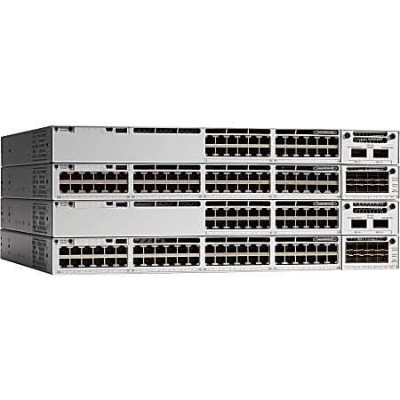 Cisco Catalyst 9300 24-port PoE+, Network Advantage - 24 Ports - Manageable - 2 Layer Supported - 715 W Power Consumption - Twisted Pair - Rack-mountable - Lifetime Limited Warranty