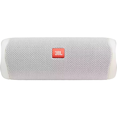 JBL Flip 5 Portable Waterproof Speaker White JBLFLIP5WHTAM Q