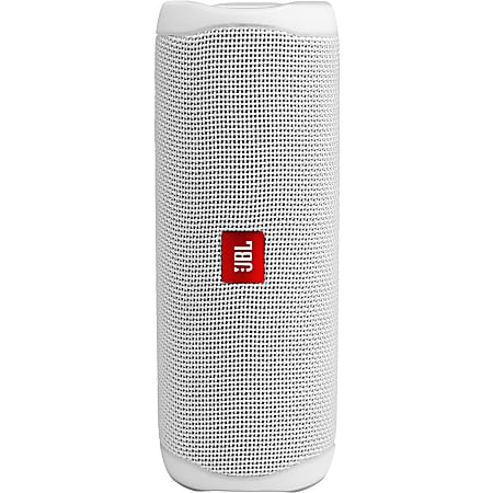 JBL Flip 5 Portable Waterproof Speaker White JBLFLIP5WHTAM Q