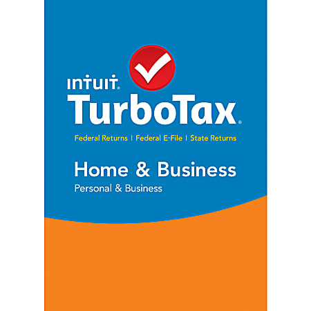 TurboTax Home & Business Fed + Efile + State 2015, Download Version
