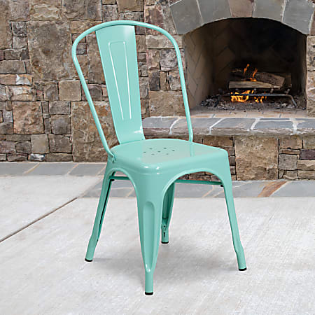 Mint green chair discount