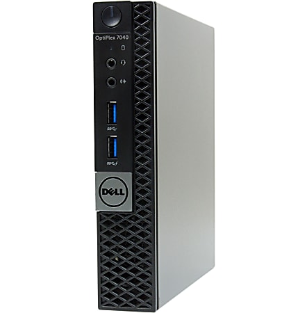 Dell™ Optiplex 7040 Refurbished Desktop PC, Intel® Core™ i5, 8GB Memory, 256GB Solid State Drive, Windows® 10, OD1-0274