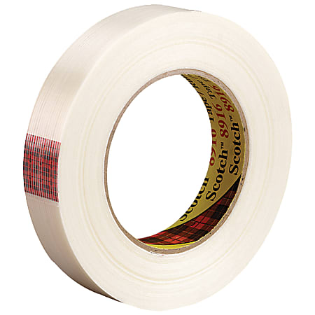 Scotch® 8916 Strapping Tape, 3" Core, 0.75" x 60 Yd., Clear, Case Of 12