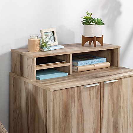 30 top desk hutch