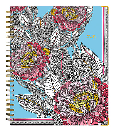 Blue Sky™ Trina Turk Weekly/Monthly Planner, 7" x 9", Villa Lola Theodora, January To December 2020, 117512