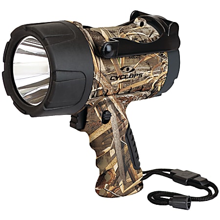 Cyclops 350-Lumen Handheld LED Spotlight, 4W, Realtree MAX-5 Camo
