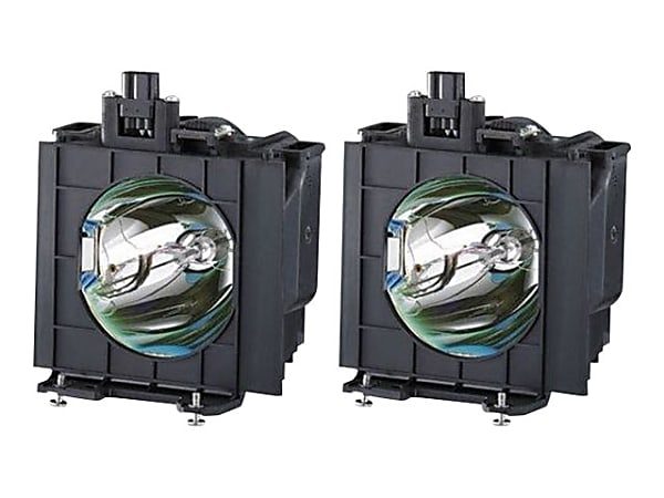 BTI - Projector lamp (equivalent to: Panasonic ET-LAD40W) - HS - 210 Watt - 3000 hour(s) (pack of 2) - for Panasonic PT-D4000, D4000E, D4000U