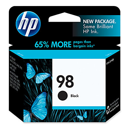HP 98, Black Ink Cartridge (C9364WC)