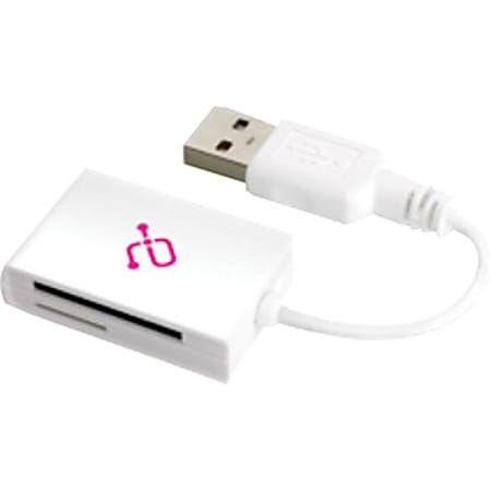 Aluratek AUCR202F SDHC / MicroSD / MiniSD USB 2.0 Multi-Media Card Reader - SDHC, microSD, miniSD, SD, MultiMediaCard (MMC), Reduced Size MultiMediaCard (MMC), MMCplus, MMCmobile, Memory Stick - USB 2.0External