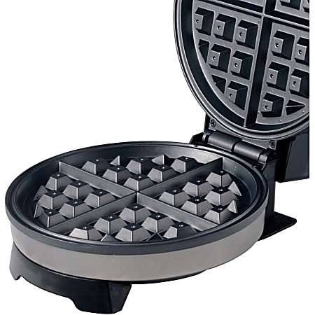 Brentwood TS 1402BL Double Waffle Bowl Maker Blue 2 x Bowl Waffle - Office  Depot