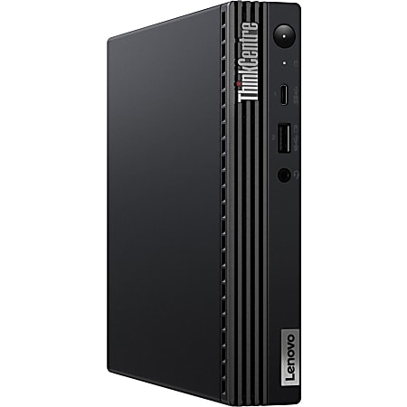Lenovo ThinkCentre M80q 11DN005JUS Desktop Computer - Intel Core i9 i9-10900T Deca-core (10 Core) 1.90 GHz - 16 GB RAM- 512 GB PCI Express SSD - Tiny - Raven Black - Windows 10 Pro 64-bit - 135 W