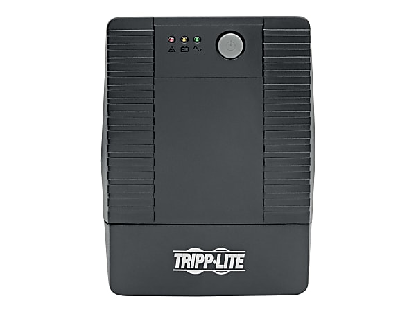 Tripp Lite 600 VA/360-Watt Line-Interactive Uninterruptible Power Supply, Black, TRPBC600TU