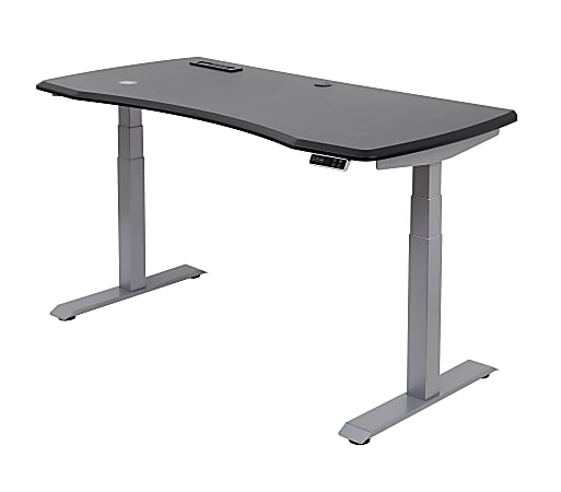 FlexiSpot Vici Electric 48 W Quick Install Height Adjustable Desk Black -  Office Depot