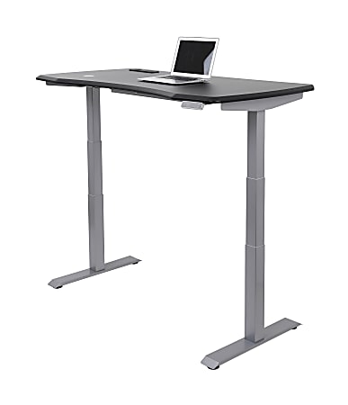 FlexiSpot Vici Electric 48 W Quick Install Height Adjustable Desk Black -  Office Depot